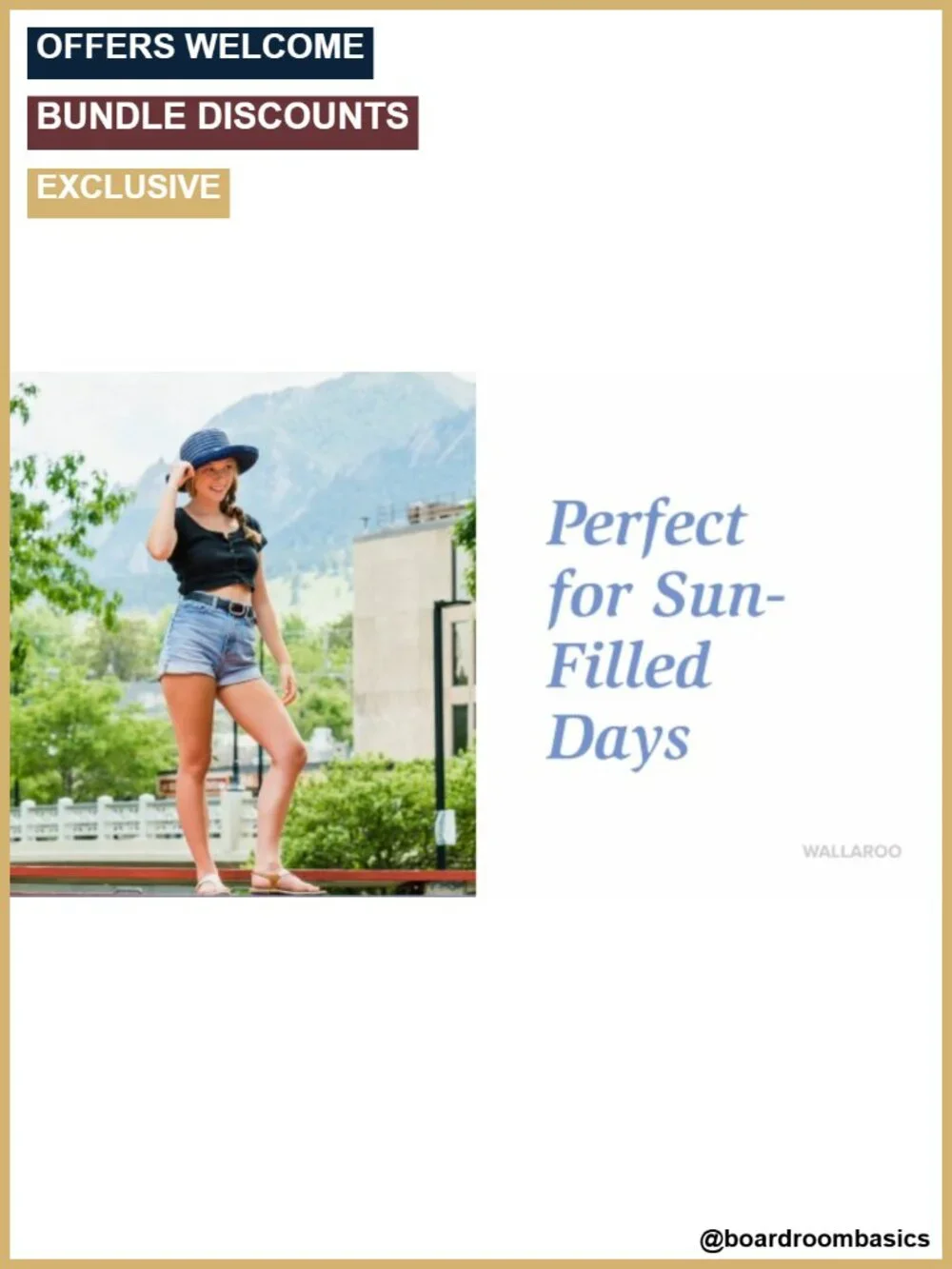 UPF 50+ Women's Packable Sun Hat with 4